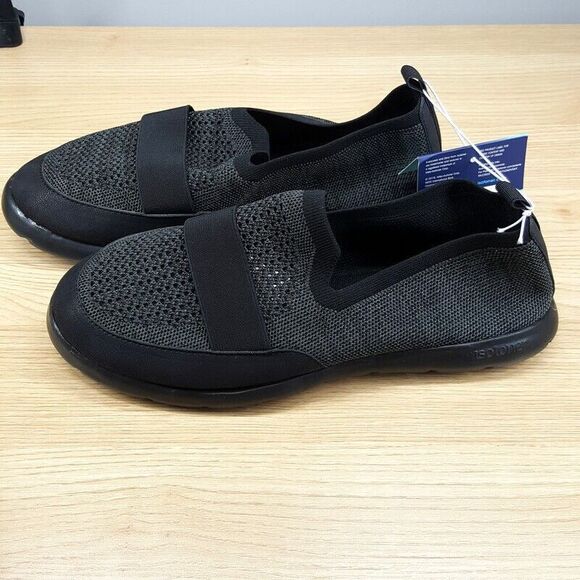 ZENZ ISOTONER Shoes Mens Sz 10 Gray Slip On Active Lightweight Casual Everywear - Picture 3 of 10